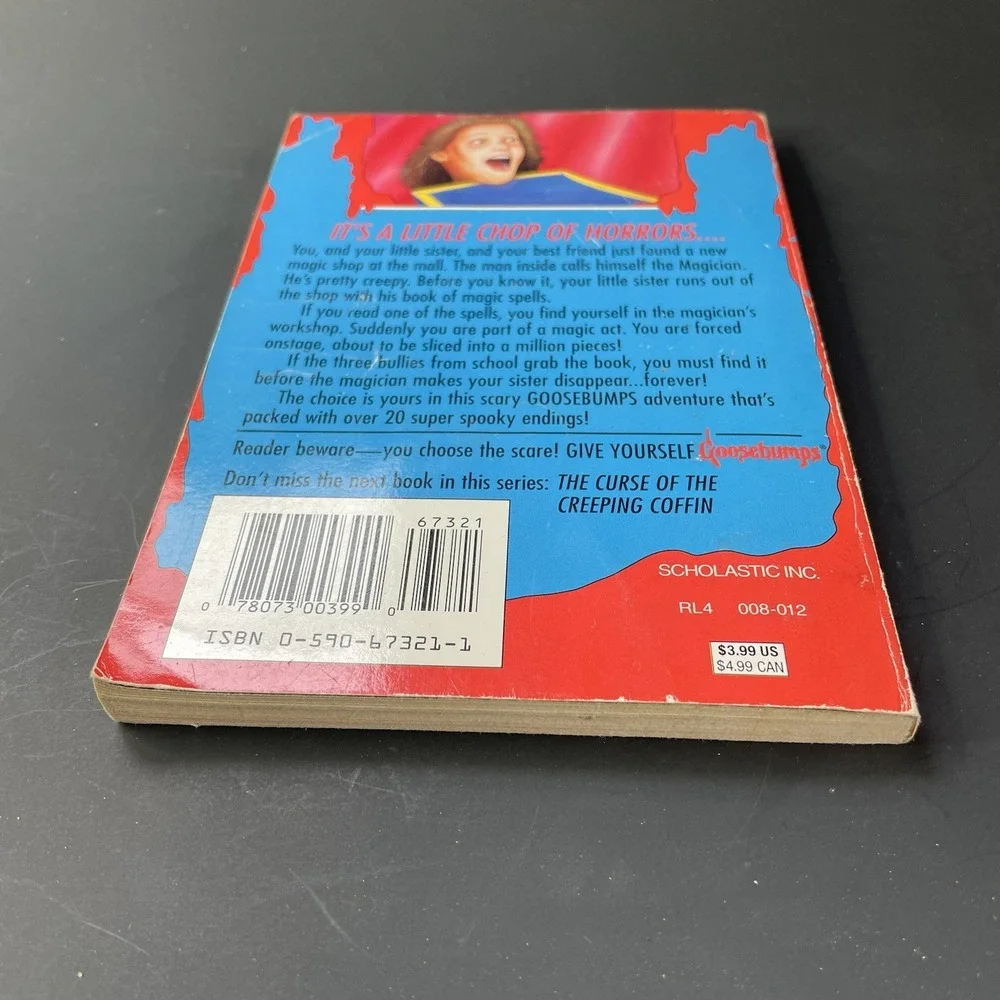 R.L. Stine Give Yourself Goosebumps‎ #7 Under the Magician's Spell Vintage 1996